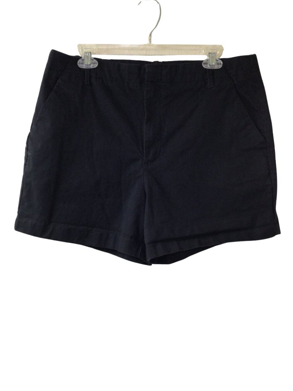 Banana Republic Factory Shorts Women’s 14 Black Authentic Chino Stretch